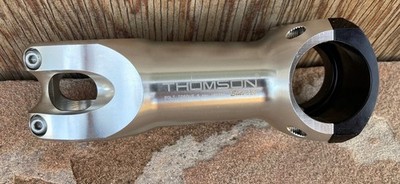 thomson elite ×4 stem cap 100 ±10 silver Thomson Elite X4 Stem Silver w/black cap 100mm 0° 31.8mm | eBay