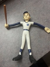 Vintage 1981 MLB Amscan Inc. Chicago Cubs Flexible Bendable Figurine