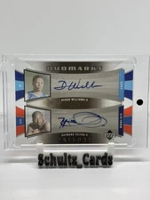 2005 Upper Deck Trilogy /75 Deron Williams Raymond Felton #DM-WF Rookie Auto RC