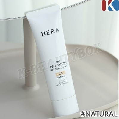 HERA UV Protector CC Natural 50ml SPF50+ PA++++ Sunscreen Sun Cream K-Beauty NEU