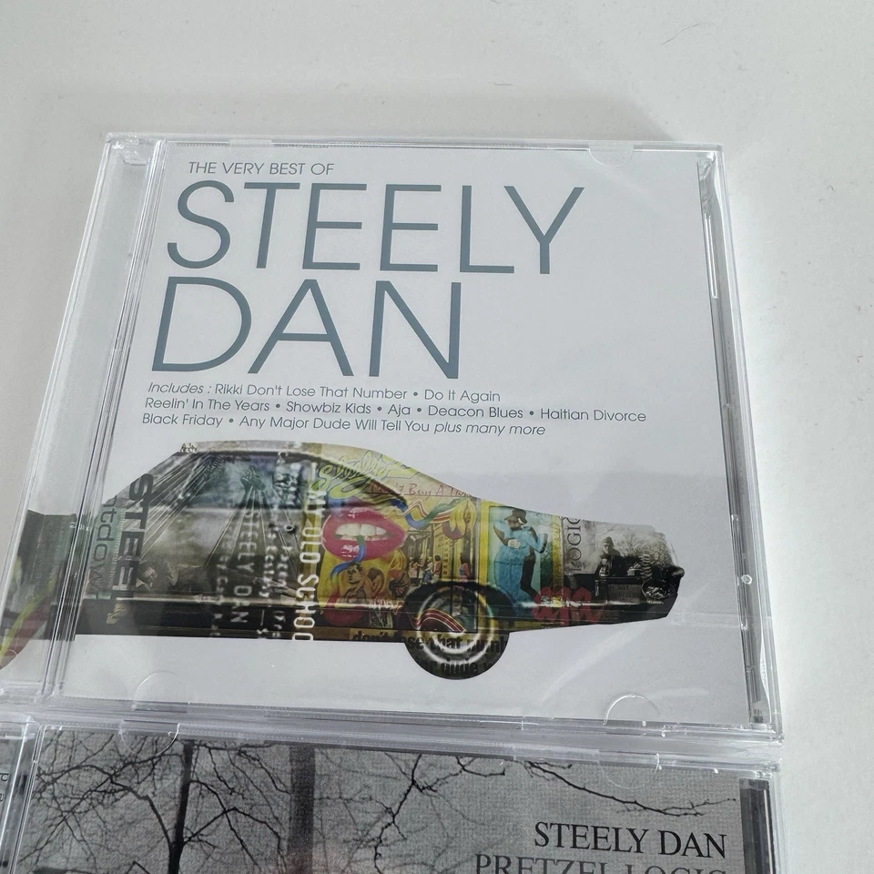 Steely Dan Cd Lot Pretzel Logic The Best Of SEALED Rikki Don't Lose That Number Foto 3 de 4