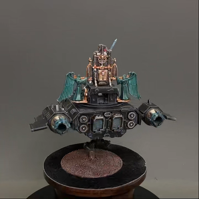 land speeder Ravenwing darkshroud Dark Angels Warhammer40k Painted