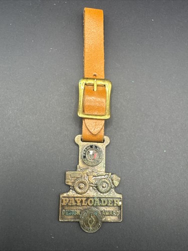 THE FRANK G HOUGH CO PAYLOADER DESIGN AWARD TRACTOR FOB B4B