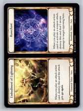 Flesh and Blood Embodiment of Lightning Runechant ROS257 T Rosetta Token