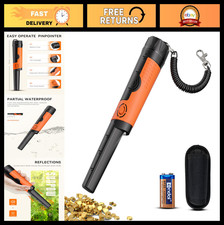 Waterproof Metal Detector Pinpointer Wand - High Sensitivity 360  Detection, Eas