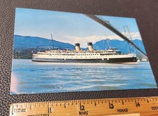 New, Vintage 1965 CPR Princess Marguerite, Seattle To Victoria BC Postcard