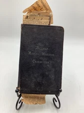 1915 Michigan Masonic Monitor & Ceremonies Book-Sutherland Family 