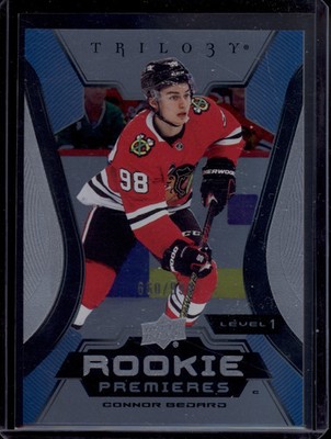 2023-24 Trilogy Connor Bedard Rookie Premieres Level 1 #102 RC /999