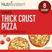 Nutrisystem Thick Crust Pizza,8CT.Personal Pizzas to Support Healthy Weight Loss