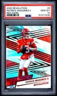 2025 PANINI REVOLUTION RED SWIRL #8 PATRICK MAHOMES II PSA 10