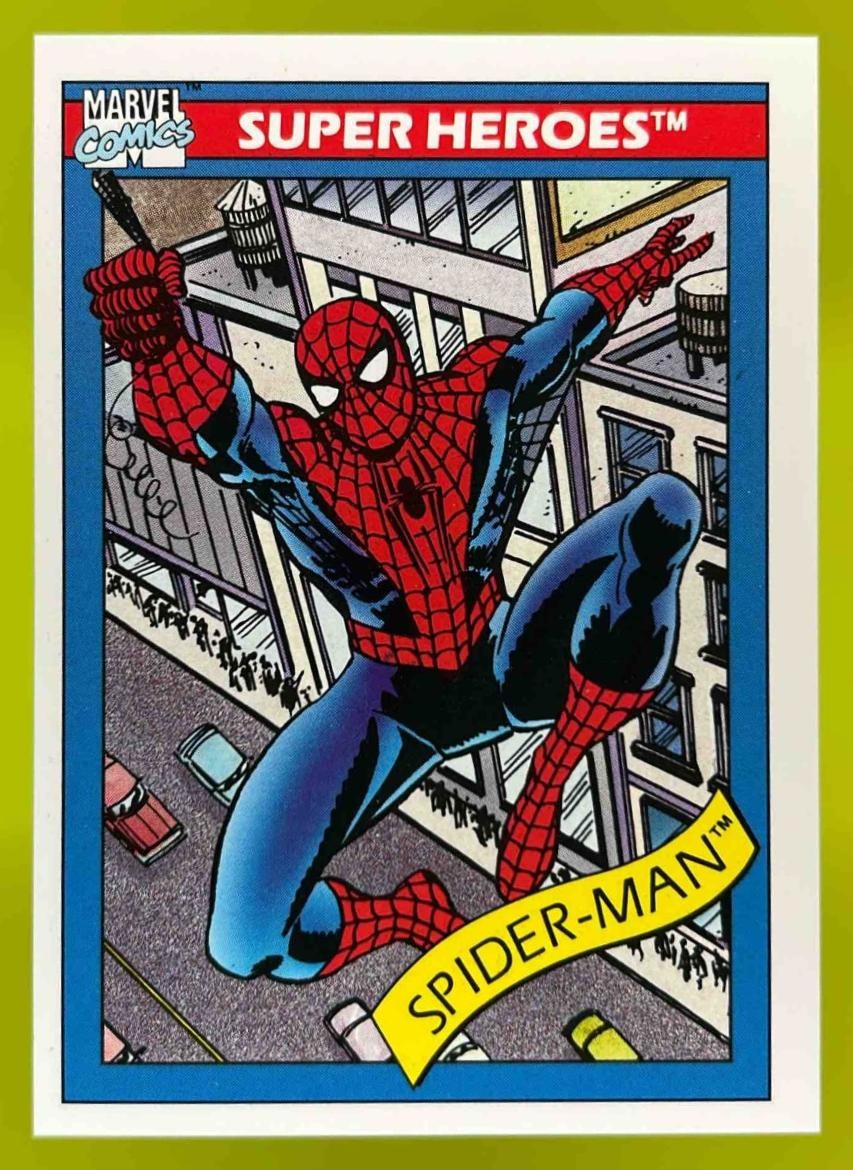 1990 IMPEL MARVEL UNIVERSE SPIDER-MAN #29