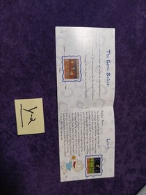 The Rugrats Movie GameBoy Color Manual/ GBC Game boy Color Nintendo