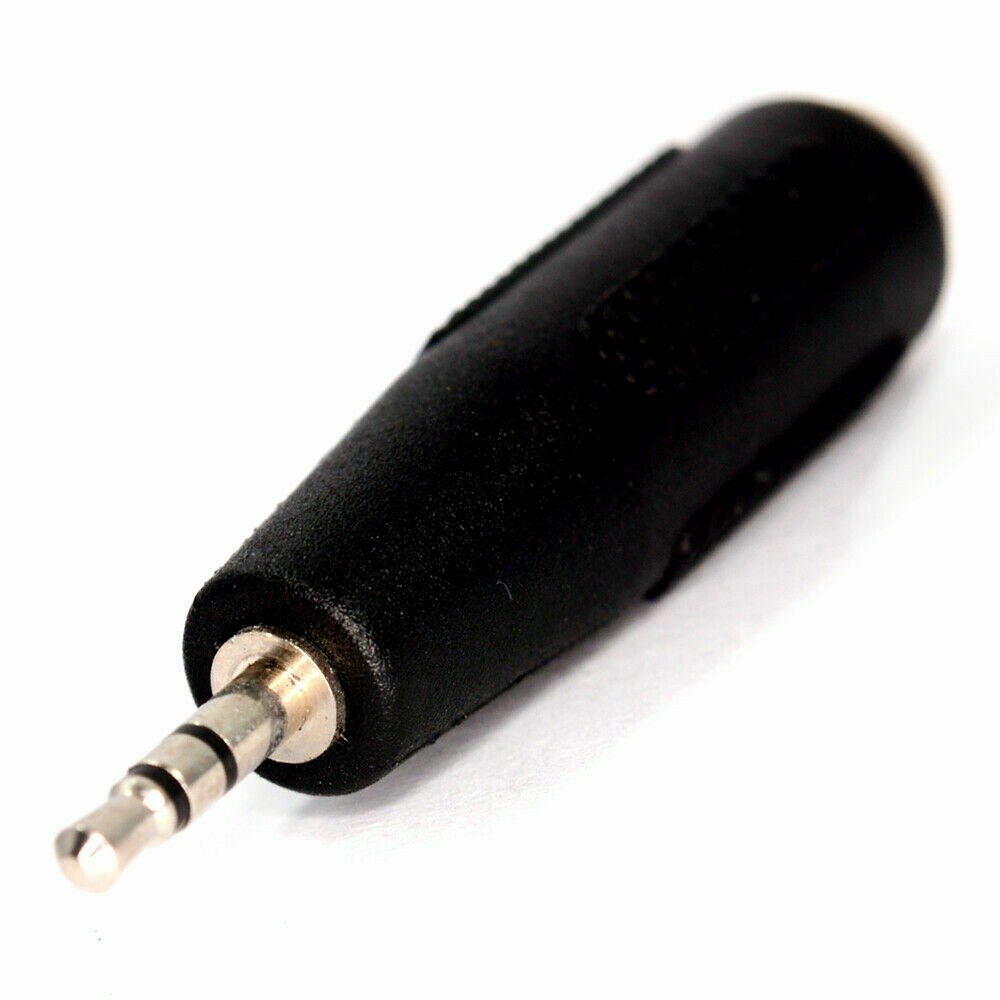 2.5mm Mini Jack to 3.5mm Stereo Headphone Jack Socket Adapter
