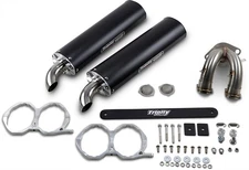 TRINITY RACING TR-4118S-BK Stage 5 Slip-On Muffler 2015-2023 Polaris RZR XP 1000