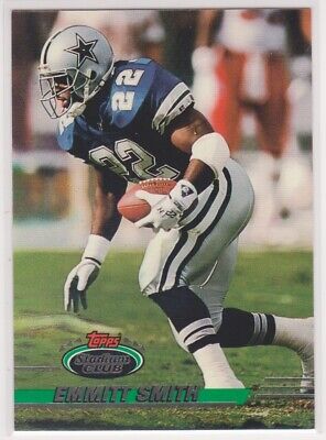 1993 EMMITT SMITH - Topps Stadium Club Football Card # 85 1993 EMMITT SMITH - Topps Stadium Club Football Card # 85