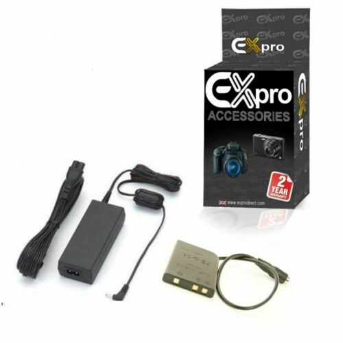 Ex-Pro EH-62 4.3v 1.5Amp Coupler Kit AC Mains Power Nikon Coolpix 5300 EN-EL5 - Afbeelding 1 van 3