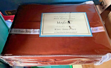 Luxury Majestic 100 Cotton Santeen 500 Thread Count KING Sheet Set DEEP POCKETS