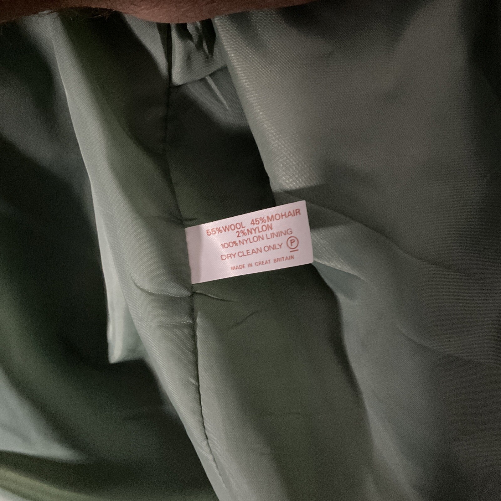 WOMENS VINTAGE DUNEDIN TRADITIONAL EDINBURGH WOOLEN MILL GREEN JACKET