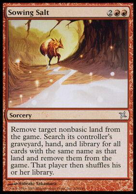 Magic the Gathering MTG Sowing Salt (118) Betrayers of Kamigawa   MP