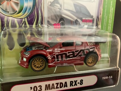 MUSCLE MACHINES IMPORT TUNER (1:64) - JDM 03 MAZDA RX-8 T04-16 | eBay