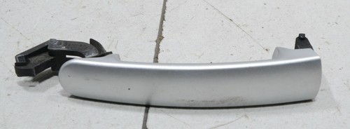 VW Polo 9N Bj 2002 Tür Griff Tür vorne LINKS LA7W Silber 3B0837207 #81410-F116