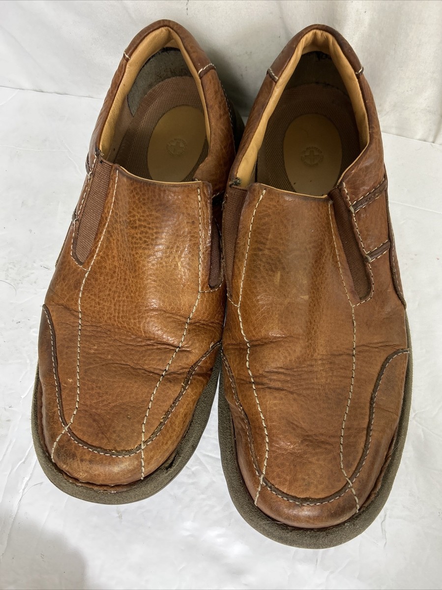 Dr. Marten Mens Slip On Loafers Brown Leather Size 10 Jonny Peanut Doc Dr Martens 11443 Jonny Peanut Loafers Slip On Brown US  main image 4