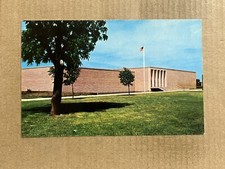 Postcard President General Dwight D. Eisenhower Museum Abilene KS Kansas