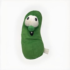 Veggie Tales Larry the Cucumber Green Big Idea C.R. Gibson Plush Stuffed Toy 12  