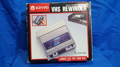 Kinyo VHS Rewinder with Fast Forward Model UV-512