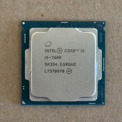 Intel Core i5-7600 3.50GHz 4-Core 6MB LGA1151 Desktop CPU Processor (SR334)