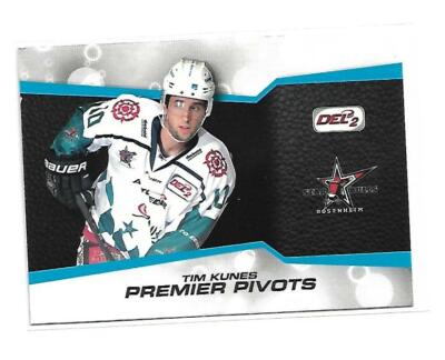 DEL2 Playercard - Tim Kunes - Starbulls Rosenheim - Premier Pivots Insert #PP13