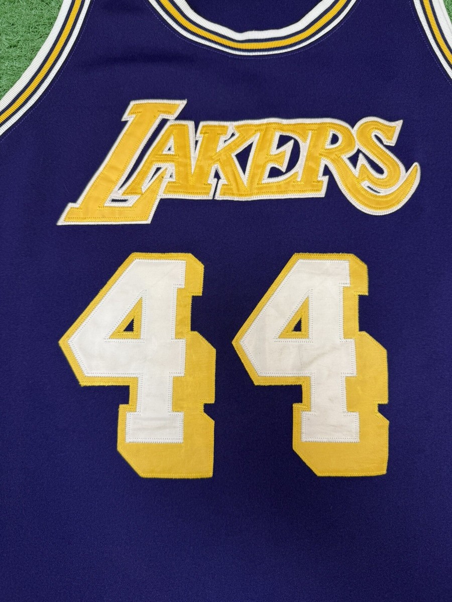 Mitchell And Ness Los Angeles Lakers Jerry West Jersey Size 60