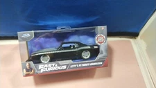 2022 Fast & Furious Letty's Plymouth Barracuda Collector Car Diecast 1:32 Scale