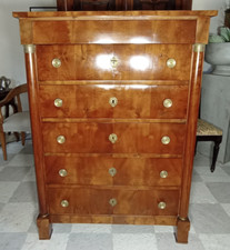 Biedermeier Herrenkommode Chiffoniere um 1820
