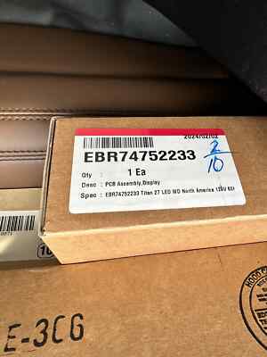 LG Genuine OEM - EBR74752233 - Display PCB Assembly