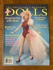 Dolls The Collector's Magazine February 1998 Illustrated Paperback