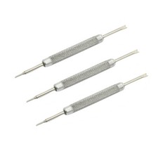 3Pcs Watchmaker Watch Band Spring Bars Strap Link Pins Remover Steel Repair Tool