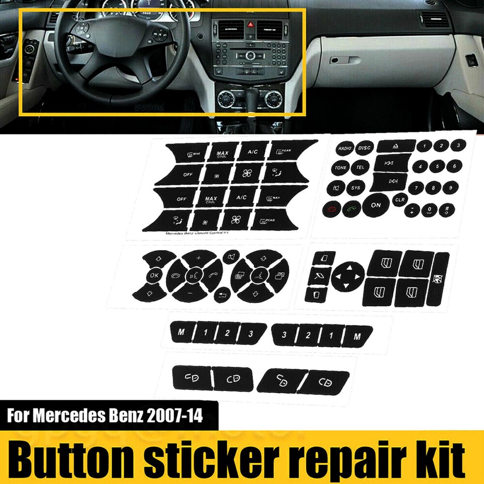 FOR 200714 Mercedes Benz Repair Button DOOR Steering A/C Window Radio