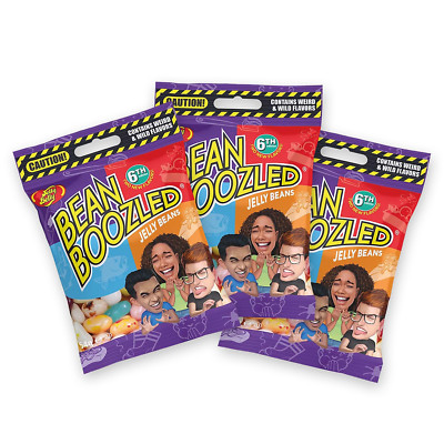 Jelly Belly Bean Boozled 6th Generation Flip Top Box Nachfüllpackung 3 x 54g