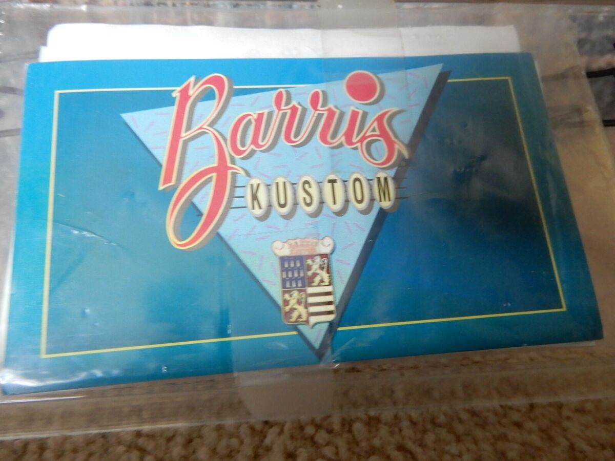 HOT WHEELS LEGEND BARRIS KUSTOM LIMITED EDITION 4 CARS HOT WHEELS LEGEND BARRIS KUSTOM LIMITED EDITION 4 CARS
