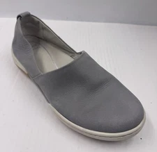Dansko Reba Women's Loafer 9.5-10 Gray Leather Casual Slip-On Shoes 4429240300