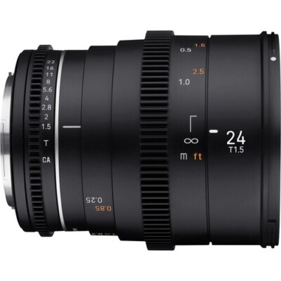 Samyang 24mm T1.5 VDSLR MK2 Cine Objektiv (Canon RF)