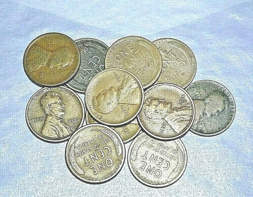 1 (ONE)1920-S LINCOLN CENT "G-VG" GOOD TO VERY GOOD PENNY CIRCULATED RANDOM PICK