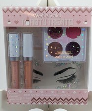 Wet N Wild Valentines Holidays Set Pigment Palette Gem Face Mask 2 Lip Glosses