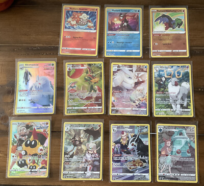 Astral Radiance Trainer Gallery LOT TG1,2,4,6,7,8,9,11 & Radiant Pokemon  Cards