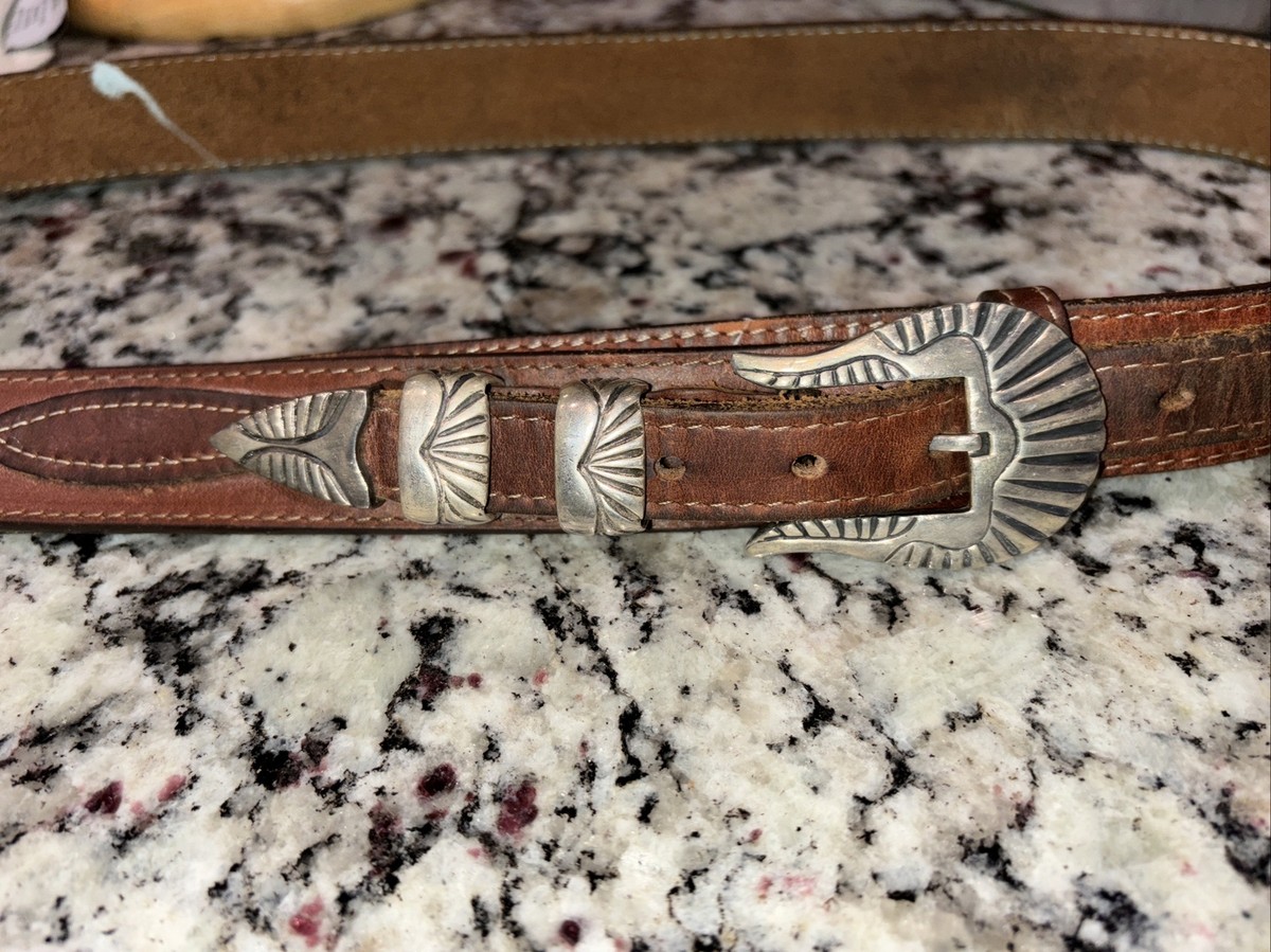 James Reid Sterling Silver ベルト　ジェームスレイド Navajo James Reid style Sterling Silver Turquoise Belt