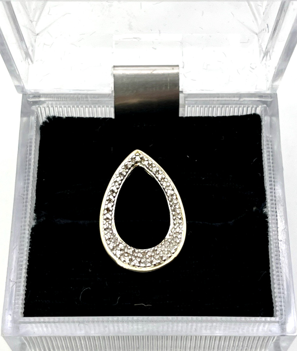ROSS-SIMONS Solid Sterling Silver 925 PAVE Marcas… - image 1