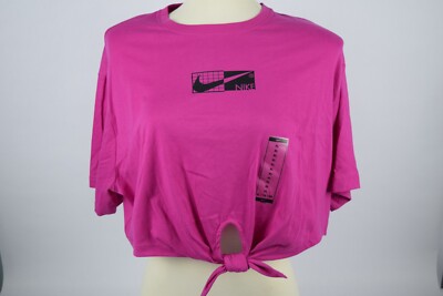 pink nike tech t shirt