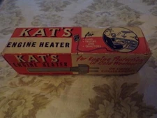 Kat's Engine Heater K20 -C NOS Cars Trucks Tractors Five Star Mfg Plug In