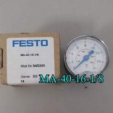 MA-40-16-1/8 1PC NEW FESTO MA-40-16-1/8 345395 Air Pressure Gauges Fast Shipping